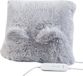 en.casa Coussin chauffant électrique Capurso 40x40x9,5 cm 100W gris
