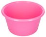 Kerbl Voerbak, roze, Ø31,5cm x 16,7cm, 8l, kunststof, paarden, kalveren, slagvast, temperatuurbestendig