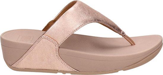 FitFlop Lulu dames slipper - Rose goud - Maat 37