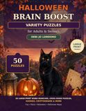 Halloween Brain Boost Variety Puzzles for Adults & Seniors