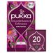Pukka Thé biologique aux baies de sureau et à l'échinacée, 20 sachets (40 g)