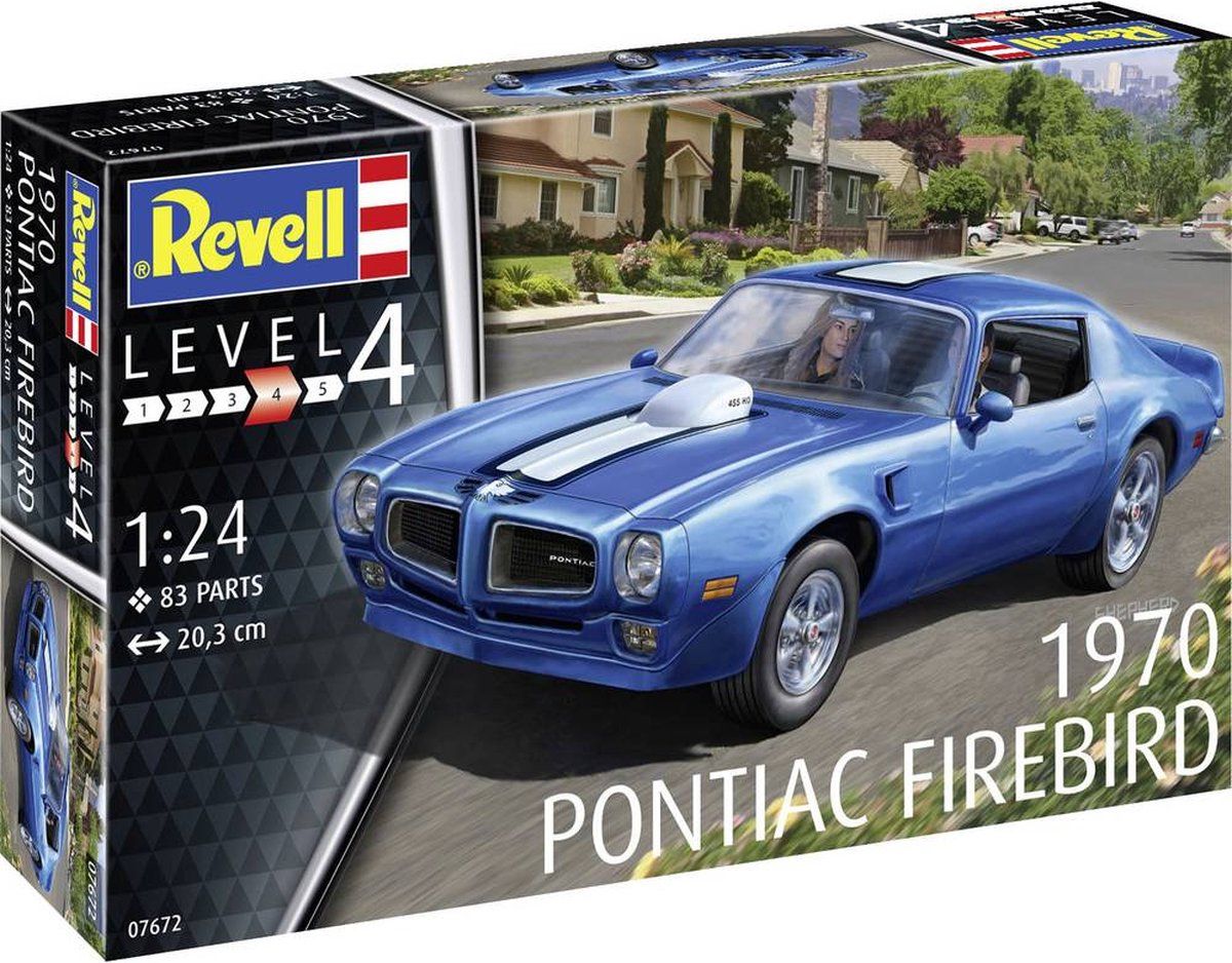 Revell 1:24 1970 Pontiac Firebird Car Plastic kit