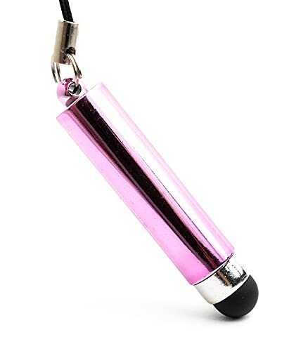 Systems Touchpen Stylus van aluminium met hoofdtelefoonaansluiting Pink voor Tablet Smartphone