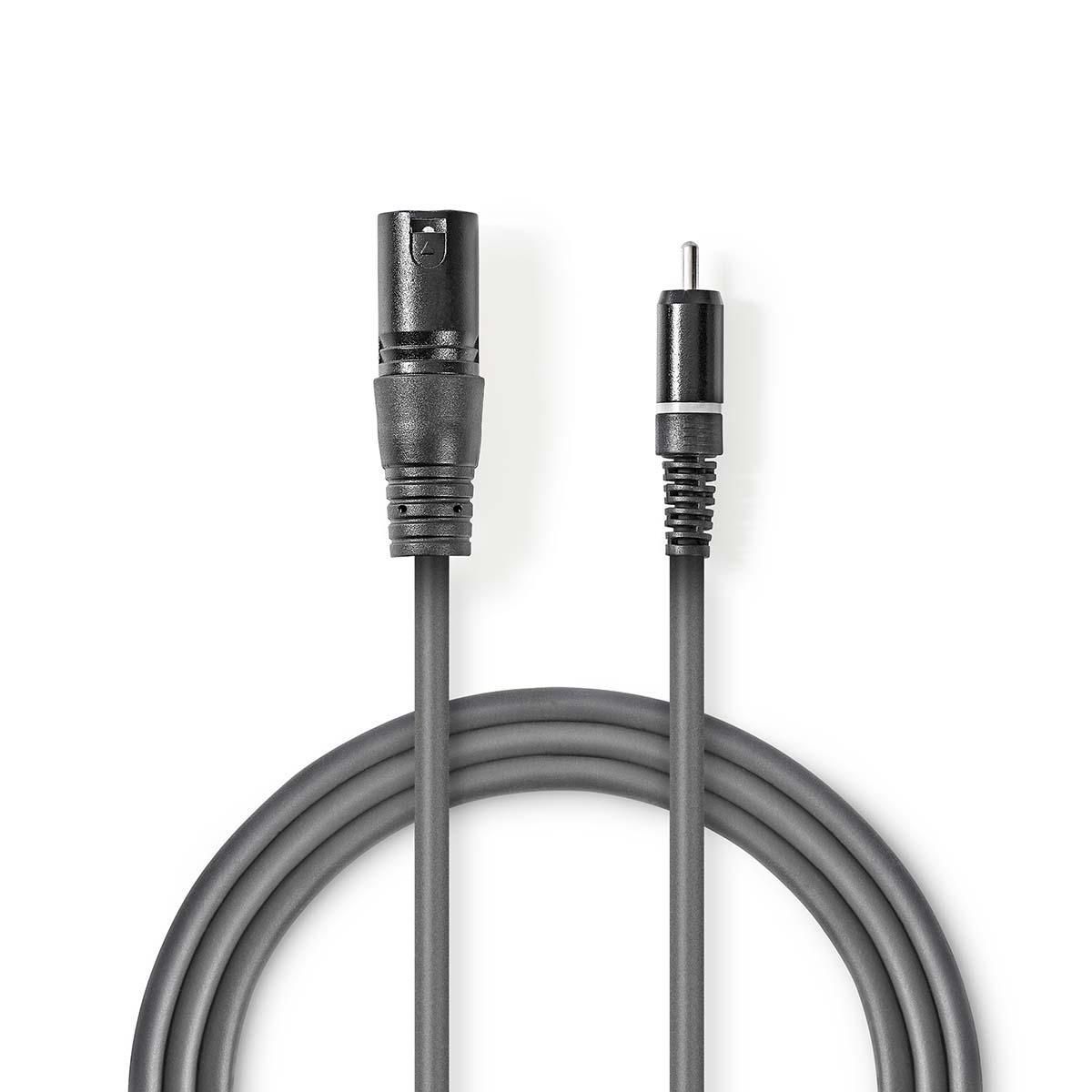Nedis COTH15205GY30 - Audio kabel - 3 m - Grijs