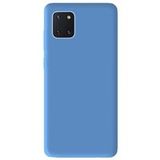 Samsung Siliconen matte hoesje compatibel met Samsung Galaxy A81, Samsung Galaxy Note 10 Lite - bleu ciel