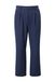 Studio Untold - Dames - Broek wijde pijp hoge taille siersteentjes bandplooien - Marine - Maat 44