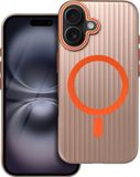 Apple iPhone 16 Pro (titanium, couleur: desert) Housse de protection, compatible MagSafe