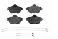 MEYLE 025 215 0717/W Jeu de plaquettes de frein Essieu avant, contact de signal d'usure inclus, ORIGINAL Quality, avec tôle anti-bruit