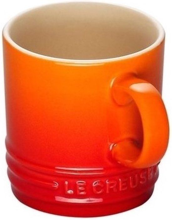 Le Creuset Mok Oranje 0.35l - Aardewerk - Magnetronbestendig