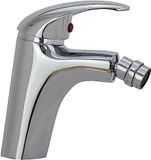 Kippen 5082X mengkraan voor bidet, van verchroomd messing