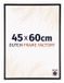 Dutch Frame Factory Cadre photo 45x60 cm Aluminium Noir Mat