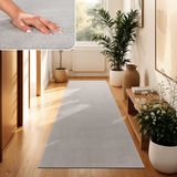 Paco Home Moderne woonkamer tapijt kortpolig wasbaar zacht uni effect bont antislip 80x150 cm