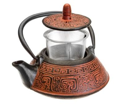 Ibili India - Theepot - 800 ml - Gietijzer - Bruin - 620508