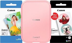 Canon Zoemini 2 - Mobiele Fotoprinter - Premium Kit - Roze