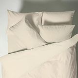 Bianca Plain Dyed Cream beddengoedset 240 x 220 + 60 x 70 (2)