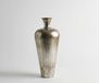Aurum Vase Marvella B27 x T27 x H64 cm Métal Platine Fait main