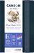 Canson Professioneel boek multi-techniek-papier, fijne korrel, 300 g/m², genaaid notitieboek, hardcover, 14 x 21,6 cm, wit, 28 vellen