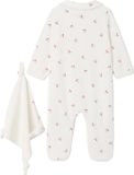Vertbaudet Cadeauset boxpakje + knuffeldoekje ecru