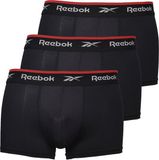 Reebok Redgrave Boxershorts Heren Zwart Maat XL - 3-pack
