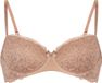 Hunkemöller Dames Lingerie Voorgevormde beugel bh Marine - Bruin - maat E95
