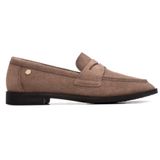 Carmela 16429002-TAUPE Mocassins en cuir taupe