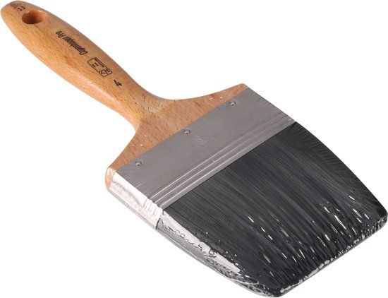 Copenhagen Pro Platte Kwast - Maat 4 - Synthetisch haar - FSC houten steel