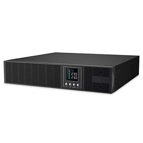 Atlantis A03-OP1302-RC UPS Server Rack Tower On Line 1300VA 900W