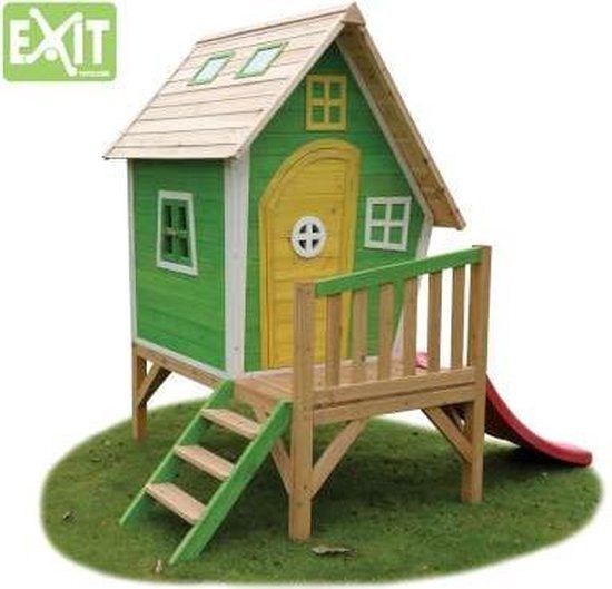 EXIT Toys EXIT Fantasia 300 Houten Speelhuis - Groen