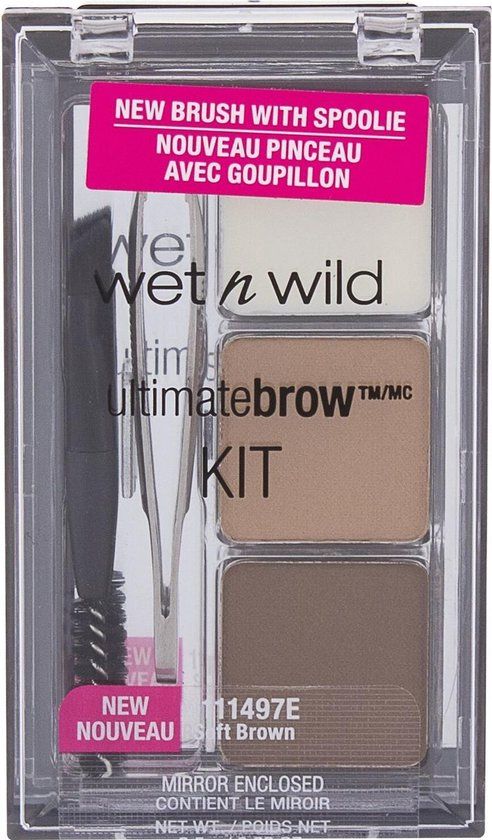 Wet n' Wild Ultimate Brow Eyebrow Set And Palette 2.5 G