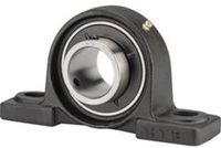 HTB UCP 206 Staand lager Grijs/grauw gietijzer Boordiameter 30 mm Gatafstand 121 mm