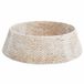 vidaXL - Kerstboomkraag - Rond - Wit - Diameter 90 x 28 cm - Waterhyacint