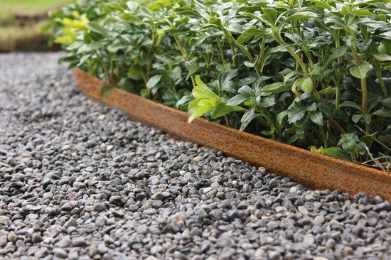 Intergard Borderrand Cortenstaal 240x10cm