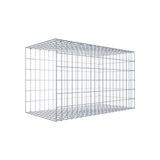 Gabionne d'application Type 2 100 cm x 60 cm x 50 cm, maille 5 cm x 10 cm, C-Ring