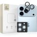 Tech-Protect protection d'objectif d'appareil photo pour Apple iPhone 14/15/16/17 Pro/Pro Max - Noir/Transparent