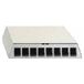 Rutenbeck PP-UM A-8 Ap rw 8 poorten Patchpaneel CAT 6 Wit Niet ingericht