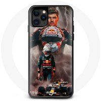 Maniacase Etui voor iPhone 11 Pro Formule 1 Max Verstappen F1 Helm