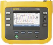 Fluke 1738/EUS Analyseur réseau 3 phases Avec enregistreur, Incl. pince ampèremétrique