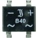 TRU COMPONENTS TC-B250S-SLIM Pont redresseur SO-4-SLIM 600 V 1 A Monophasé