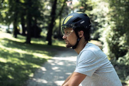 Abus Hyban 2.0 ACE Fietshelm - Maat M (52-58 cm) - polar white