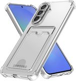 Selected by GSMpunt.nl Transparant Hoesje met Pasjeshouder Geschikt voor Samsung Galaxy A37 | Back Cover Dun TPU | Schokbestendig | Ultra Dun