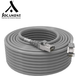 Cordon RJ45 gris Cat6a surmoulé FTP 100 Ohms LSOh - Longueur - 30 mètres
