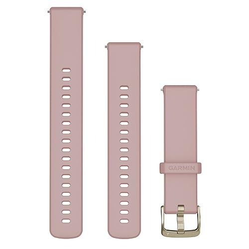 Garmin Bandje met snelsluiting - Dust rose met Soft Gold gesp
