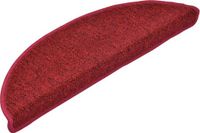 VidaXL Trapmatten 15 stuks 56 x 17 x 3 cm rood