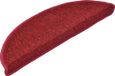 VidaXL Trapmatten 15 stuks 56 x 17 x 3 cm rood