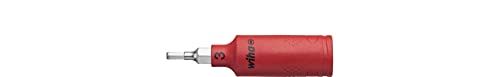 Wiha 43110 - Steekbus geïsoleerd 1/4 inch zeskantbout D 4 mm - 1 stuk