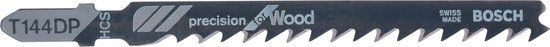 Bosch Professional Lame de scie sauteuse T 144 DP Precision for Wood 3 pièces