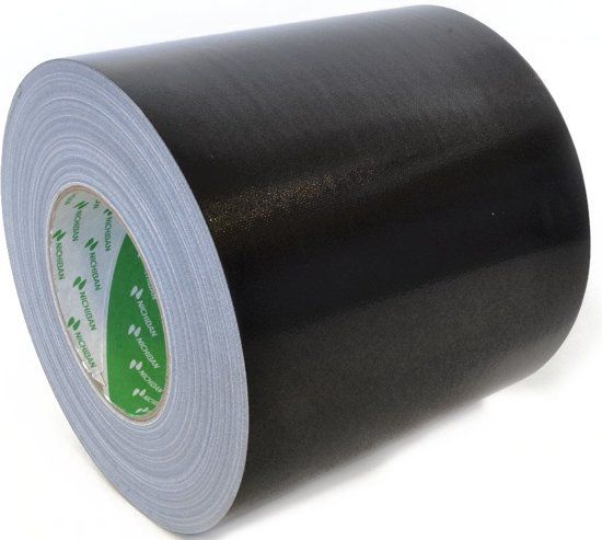 Nichiban tape 150mm x 50m zwart