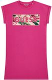 Guess T-shirtjurk voor babymeisjes Stretch Terry Roos 6 mnd
