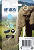 Epson T2435 XL Light Cyan Elephant Series Ink Cartridge C13T24354012