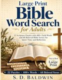 Large Print Bible Word Search for Adults